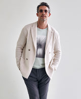 ニットジャケットダブル