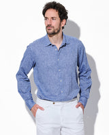 コットンリネンシャツ