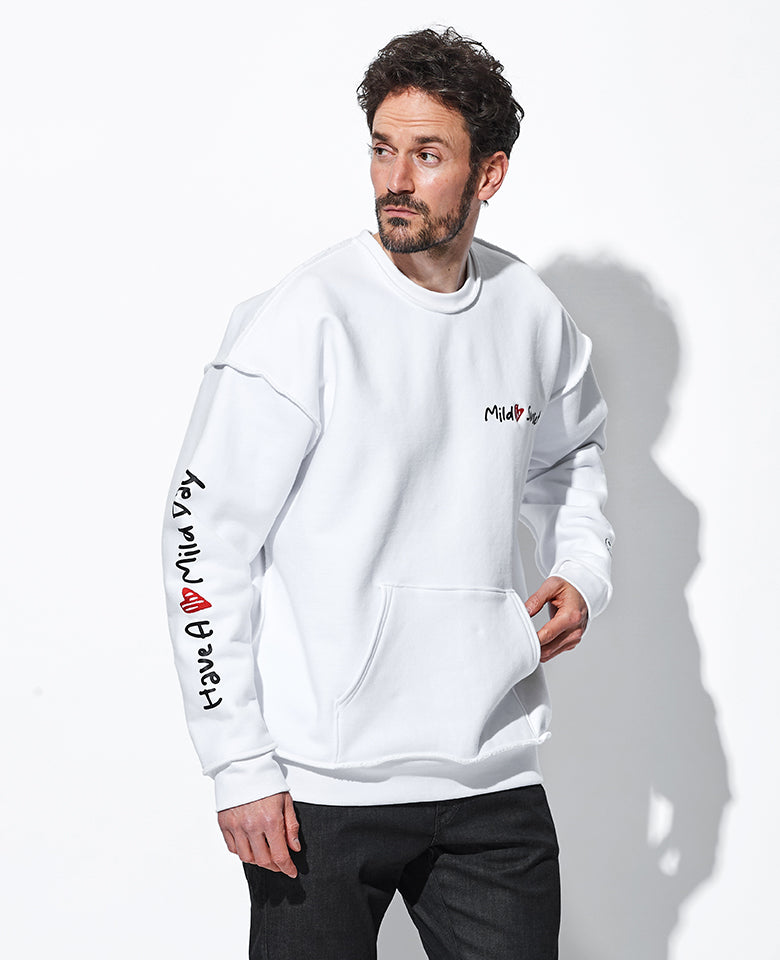 美品 Deuxieme Classe DROP スウェット ホワイト 追加DROP スウェット（スウェット）｜Deuxieme Classe