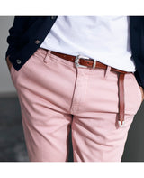 3ピース シルバーバックル エクストラロングレザーベルト