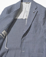 一枚仕立て千鳥格子ジャケット