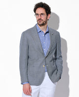 一枚仕立て千鳥格子ジャケット