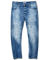 ペイントダメージデニムパンツ