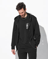 クロコ使いパーカー