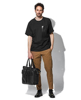 クロコポケット付クルーネックTシャツ