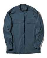 リュクスナイロンシャツ・バンドカラー【6622】