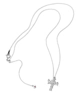 ハートクォーツ クロスペンダント