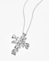 ハートクォーツ クロスペンダント