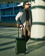 ダミエ カーボンファイバーラゲッジ —レザーハンドル