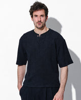 ヘンリーネックTシャツ
