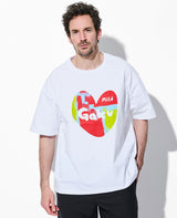 LEON別注グラフィックハートT