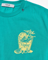 ベーシックジャージーカクテルプリント Tシャツ