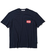 ベーシックジャージーレトロプリント ポケTシャツ