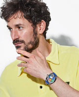 リストウォッチ カラフル ランドスケープ