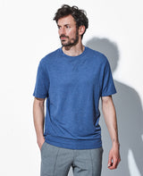 Eco Color メンズ・Rネック 半袖 Tシャツ