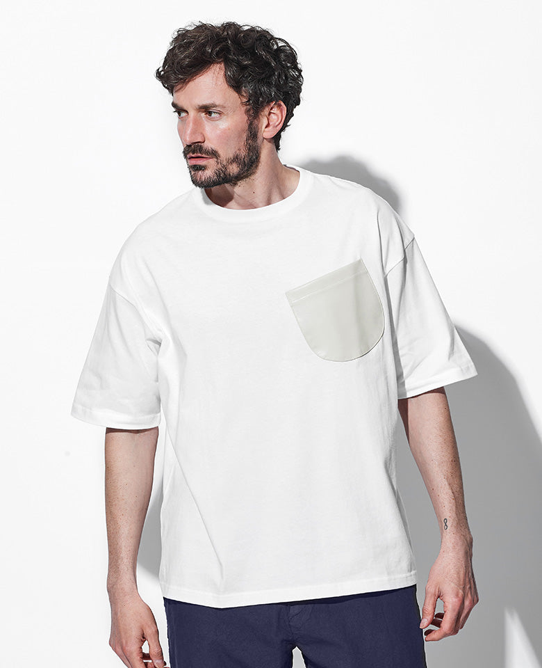 パッチポケットビッグTシャツ – 買えるLEON
