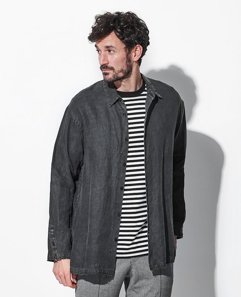 PHIGVEL MAKERS & Co. スタンドカラーシャツジャケット PHIGVEL MAKERS & Co. スタンドカラーシャツジャケット