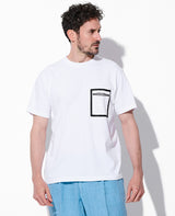 メッシュトリミングポケット Tee