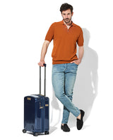 シャイニー ポリカーボネート スーツケース キャビン