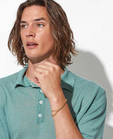 K18ダイヤダブルスマイルチェーンブレスレット