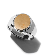 シグネットリング(K18PG×SV925)