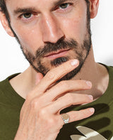 シグネットリング(K18PG×SV925)