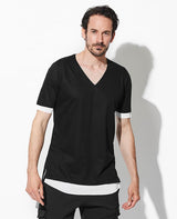 レイヤードTシャツ