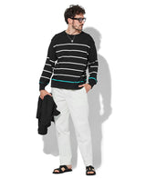 バスクボーダーニット