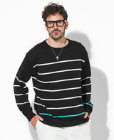 バスクボーダーニット