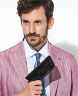 スモールクロコダイル革アイウェアケース