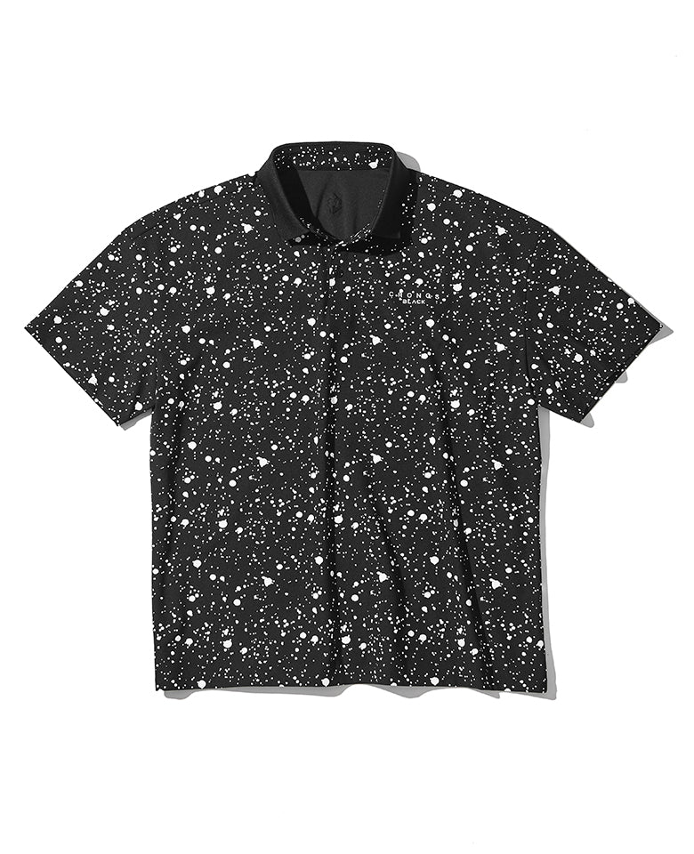 MARK & LONA スカルプリントポロシャツ ブラック MARK&LONA - 【25SS】 OPTION PERFORMANCE POLO / ブランク
