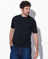 LEON別注 プレーティングシングルジャージクールネックTシャツ
