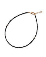 RAW ENERGY アンクレット(K18YG ブラックスピネル)