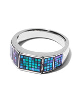 螺鈿多面リング