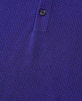 ポロカラーショートスリーブセーター