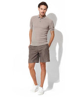 ポロカラーショートスリーブセーター