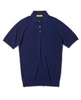 ポロカラーショートスリーブセーター