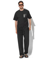 クロコポケット付きTシャツ