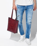 クロコトートバッグ