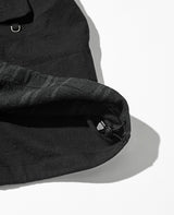 リネンコンビネーションセットアップ(ブラック)