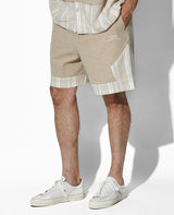 リネンコンビネーションセットアップ(ベージュ)