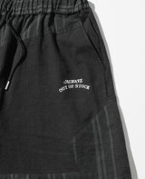 リネンコンビネーションセットアップ(ブラック)