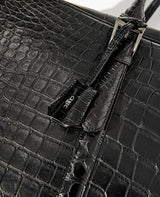 クロコ 大ボストンバッグ