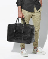 クロコ 大ボストンバッグ