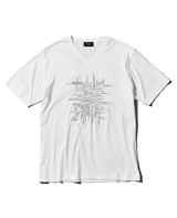 スパンコールランダムラインカットソー