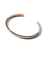 コンフィデンシャル バングル(SV925×ブラックダイヤモンド)