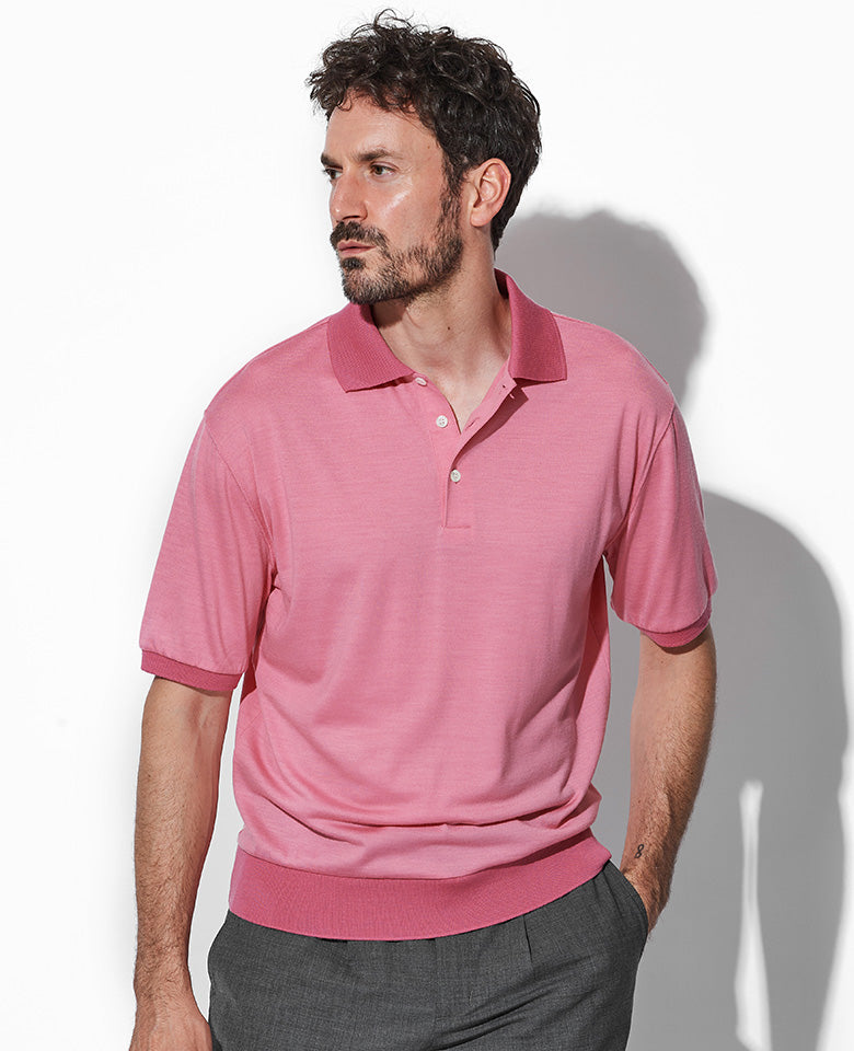 未使用タグARMAスカイブルーゴートレザーシャツジャケットL〜XLeonサファリ 日本製 紳士 春秋 防汚加工 サファリジャケット