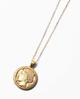 ギリシャ神話 アンテークコイン風ペンダント