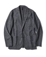 メランジツイルカットソージャケット