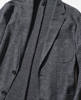 メランジツイルカットソージャケット